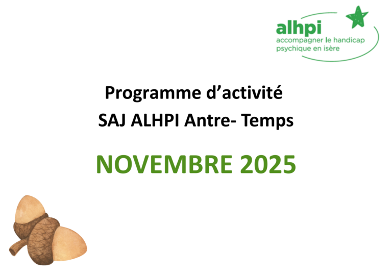 Programme d’activité NOV-2025